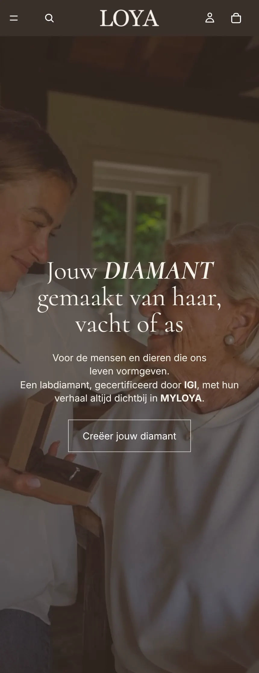 Loya Diamonds mobiel